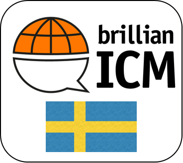 brillianICM Badge Sweden